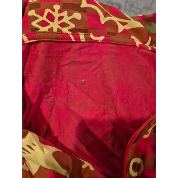 Leikar Women's Size Small Button Down 2-Piece Pajama Set Red NWOT - Picture 5 of 10